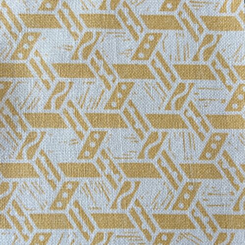 zoe glencross malla amarillo fabric swatch