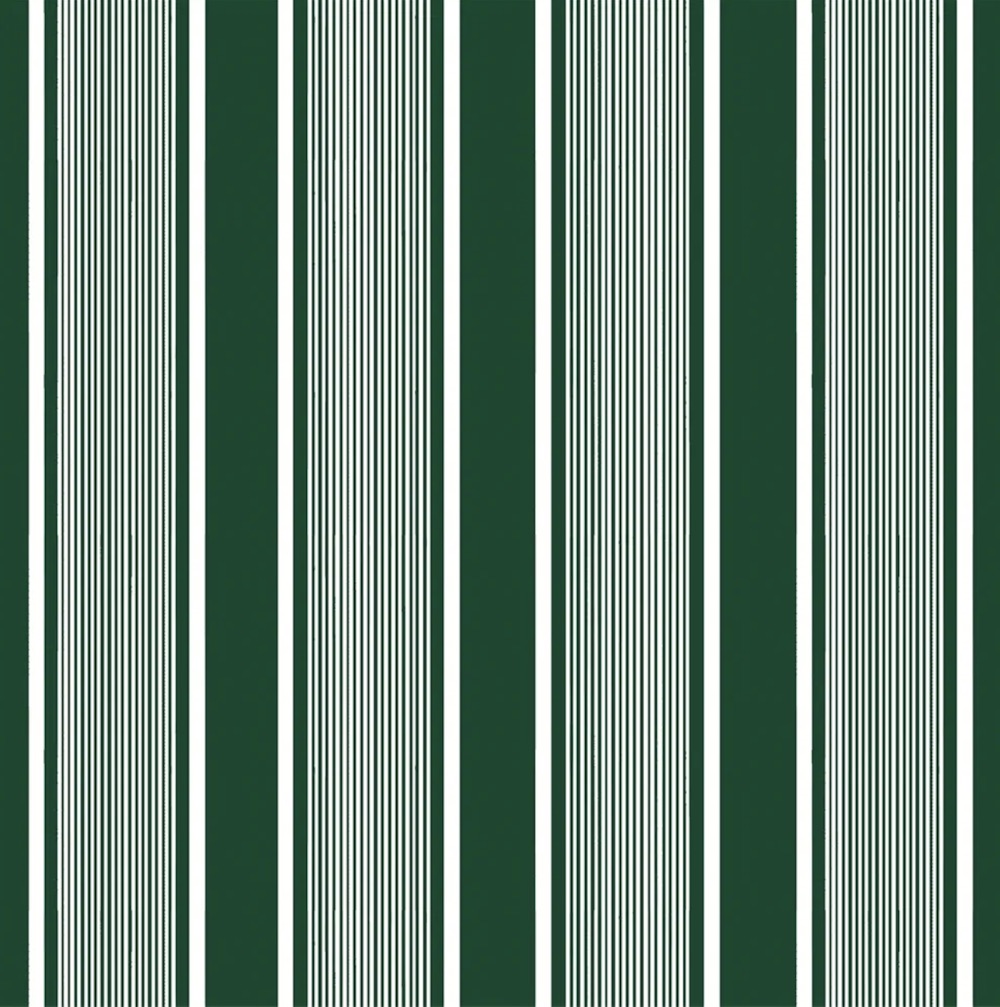 Ralph Lauren Super Yacht Stripe Green Fabric Swatch